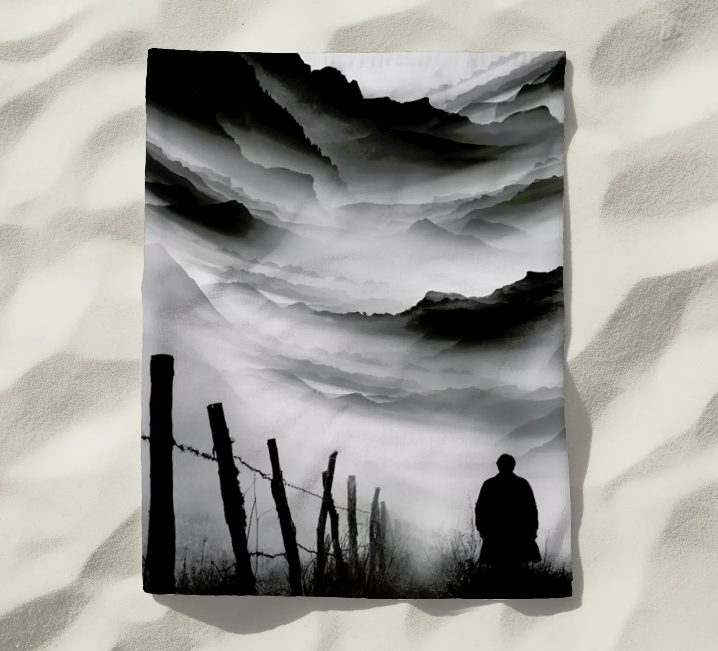 Going Nowhere strandhanddoek van Stoian Hitrov