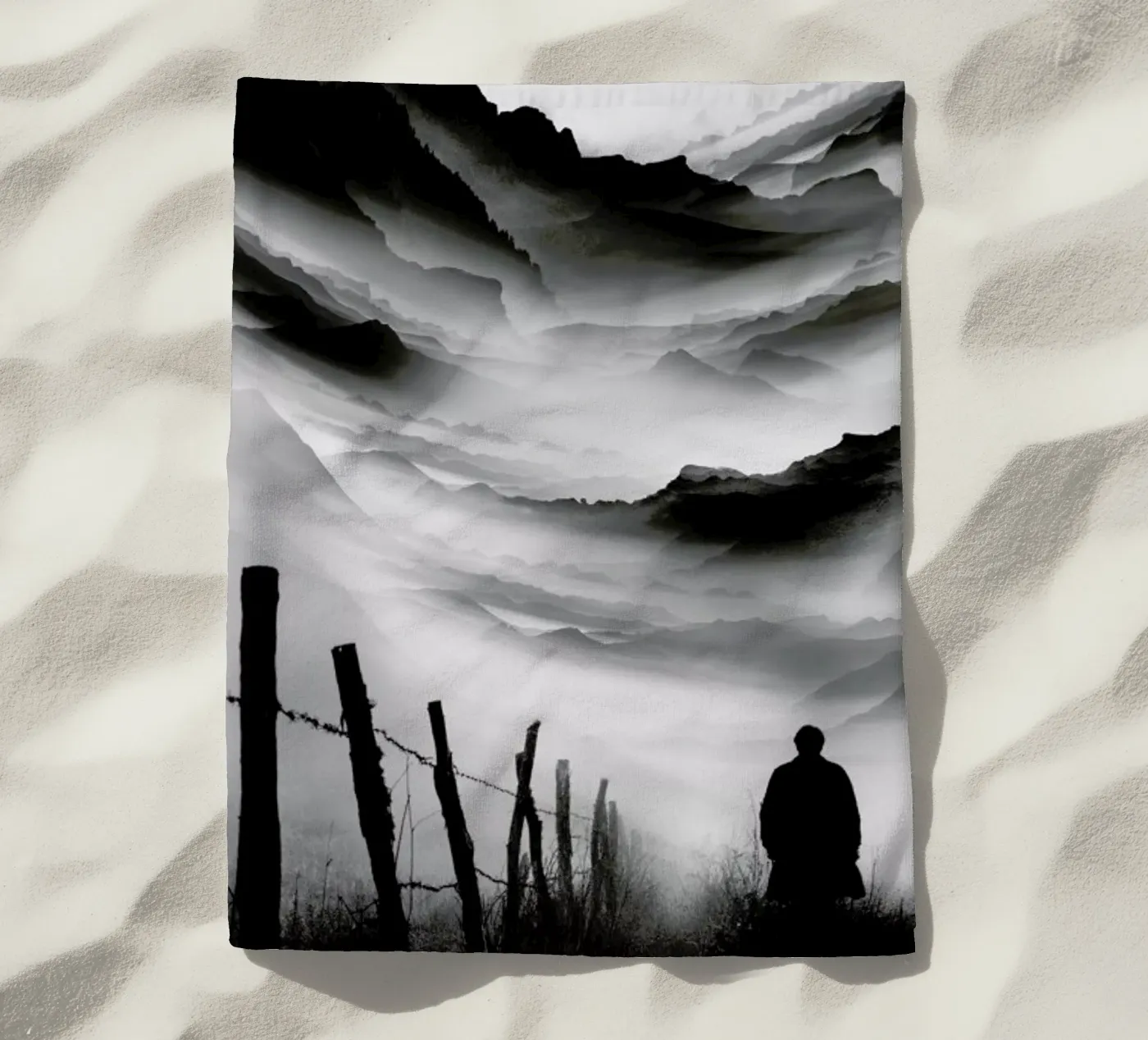 Going Nowhere strandhanddoek van Stoian Hitrov