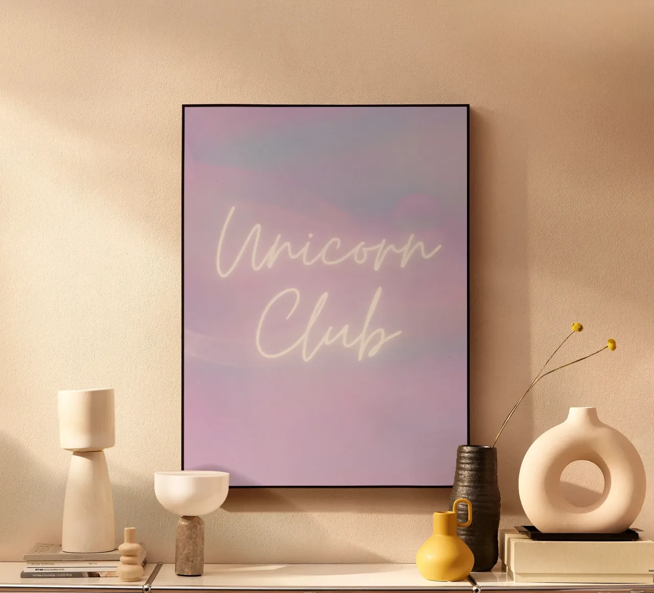 Unicorn Club alluminio dibond da Dreamer10