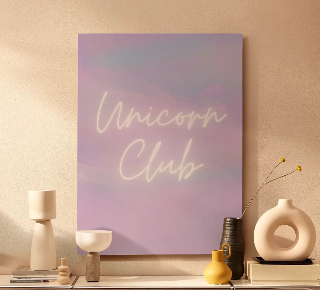 Unicorn Club alluminio dibond da Dreamer10