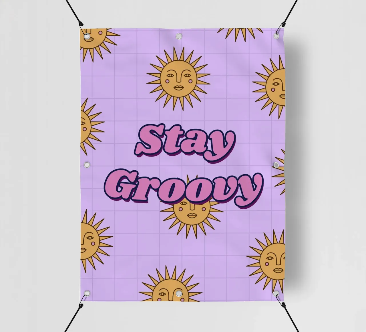 Stay Groovy telo in pvc da Dreamer10