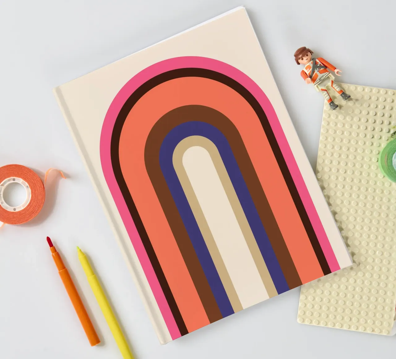 Rainbow IV notebook by susanapaz