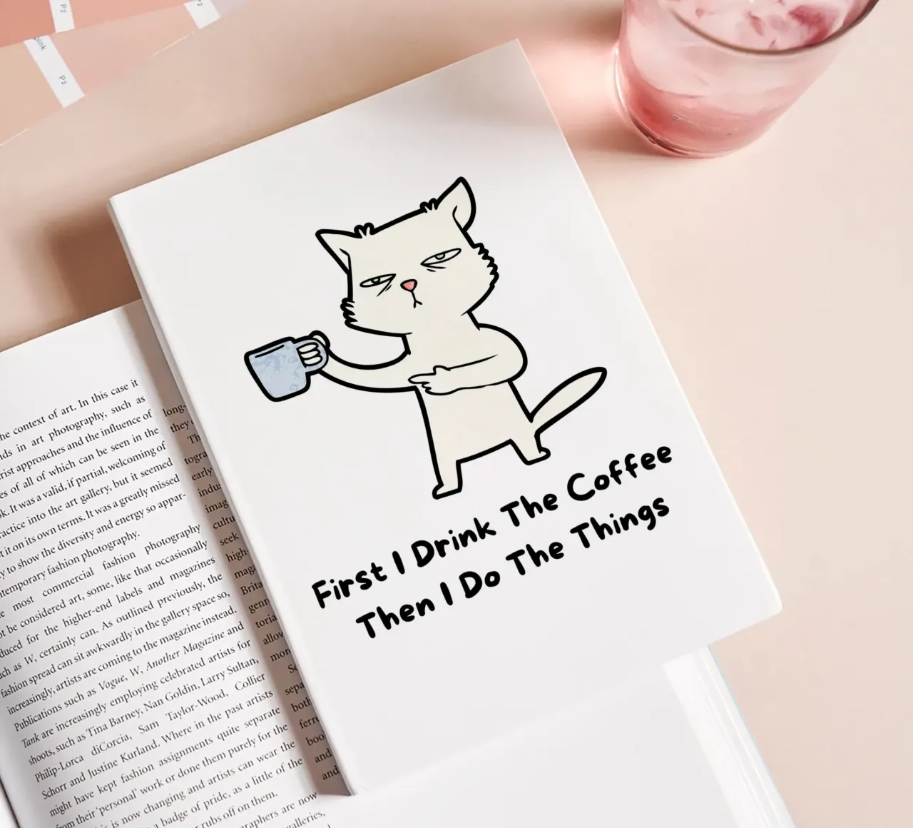 COFFEE FIRST notebook by Einfach Uebel