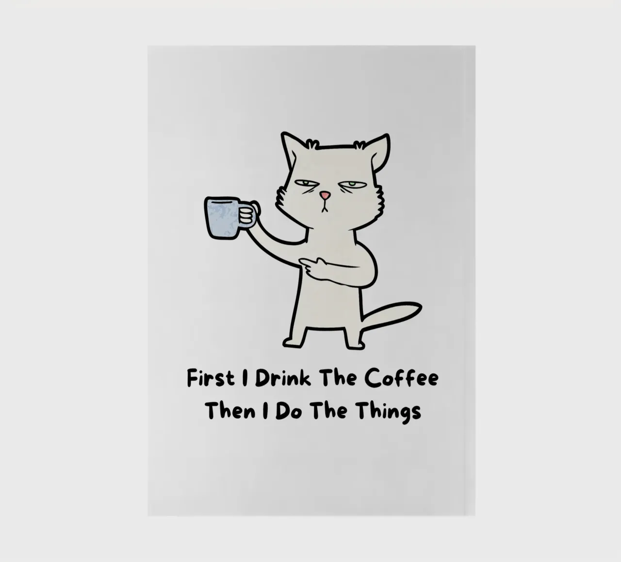 COFFEE FIRST notebook by Einfach Uebel