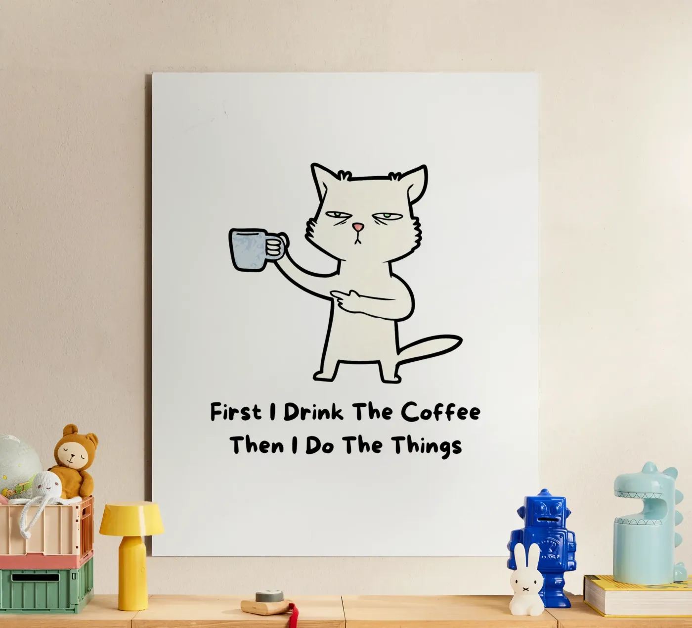 COFFEE FIRST forex plate by SMRT STUDIO