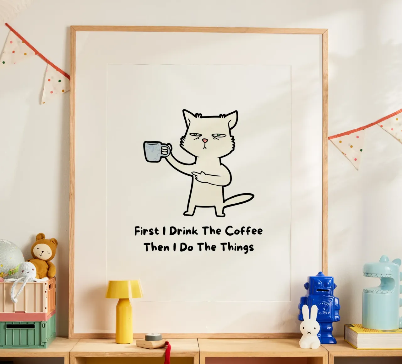 COFFEE FIRST poster by SMRT STUDIO
