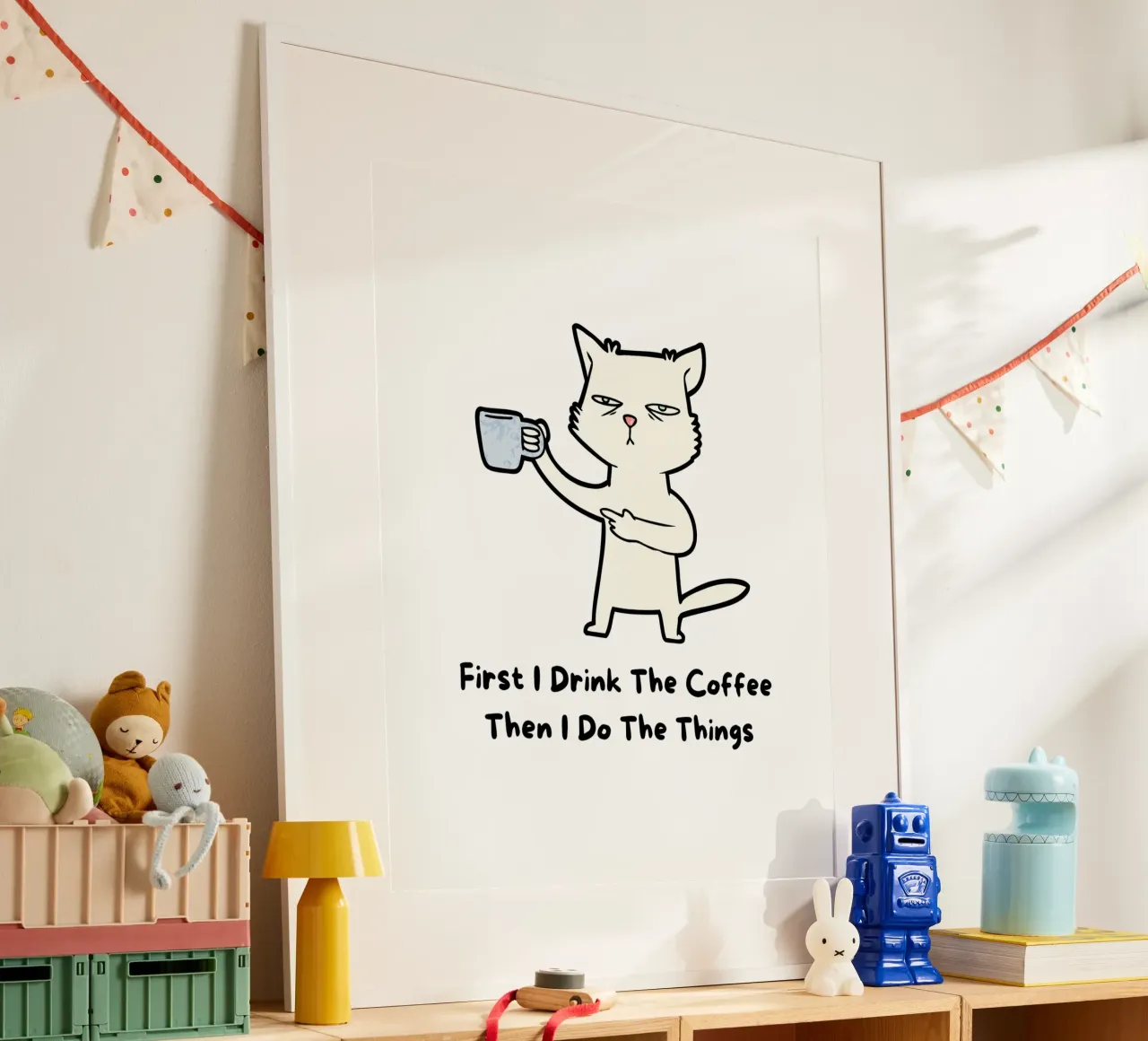 COFFEE FIRST poster da Einfach Uebel