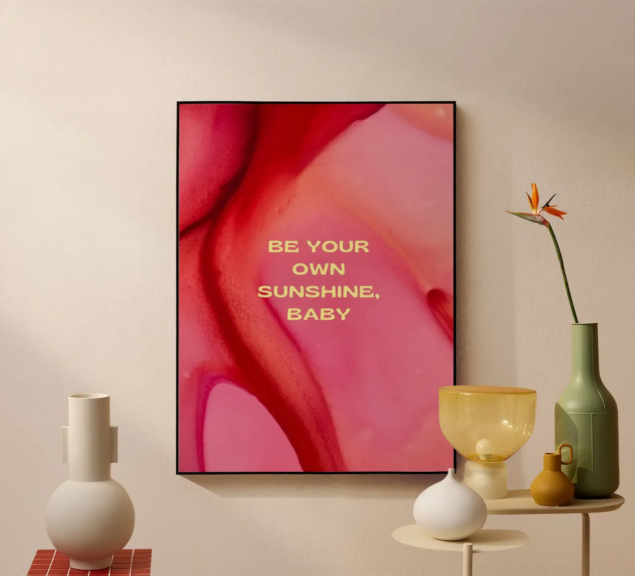 Positive Quotes plexiglass da Dreamer10