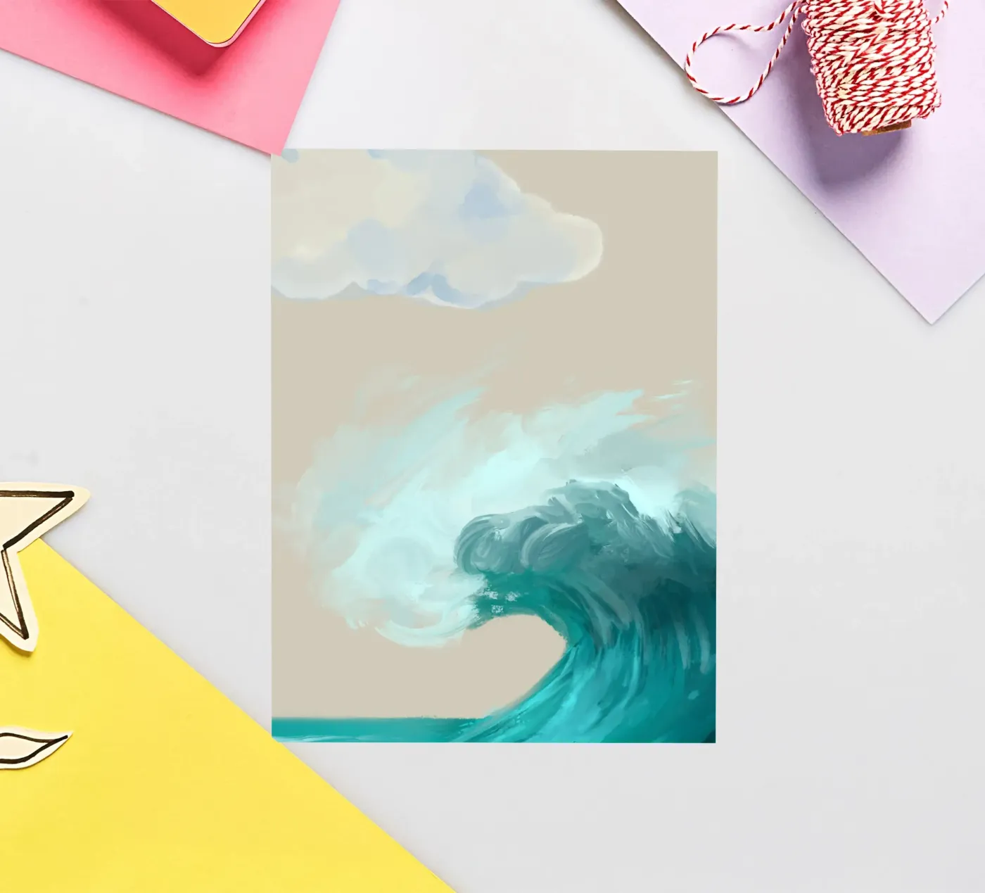 Ocean Waves sticker by Dreamer10
