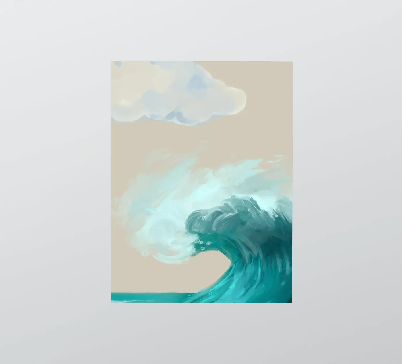 Ocean Waves sticker by Dreamer10