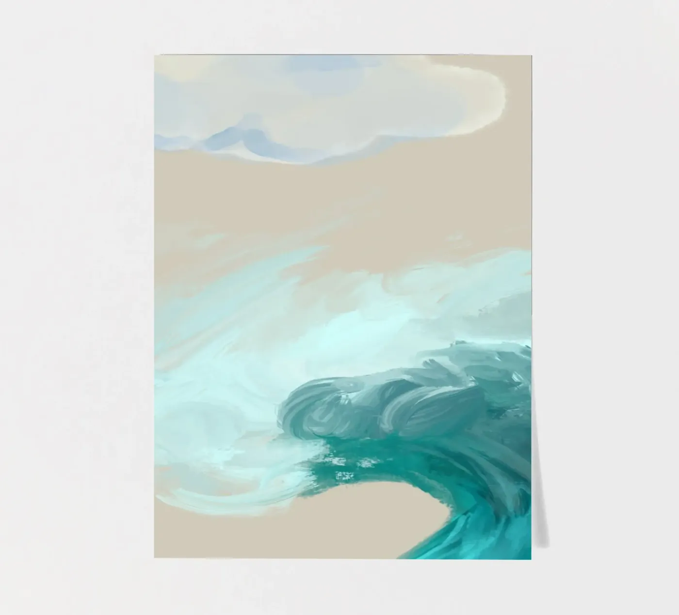 Ocean Waves Stickerbogen von Dreamer10