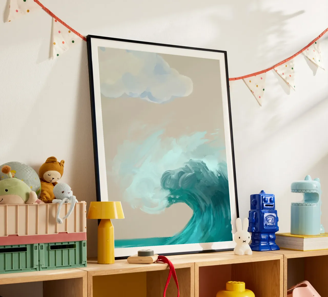 Ocean Waves poster by Dreamer10