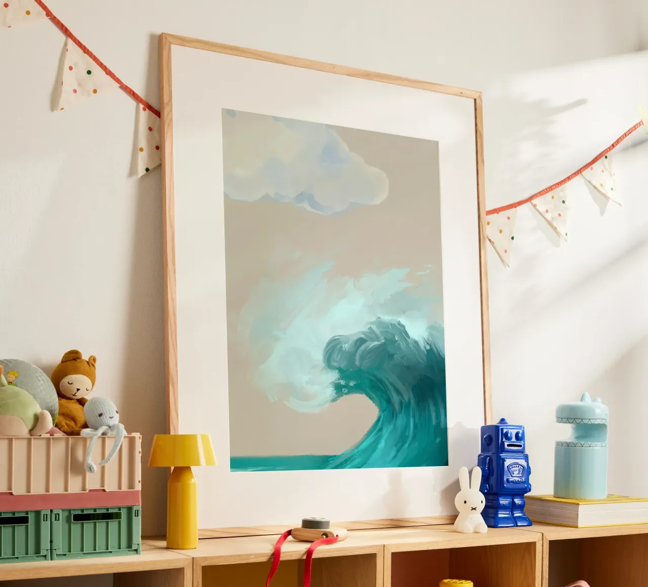 Ocean Waves poster by Dreamer10