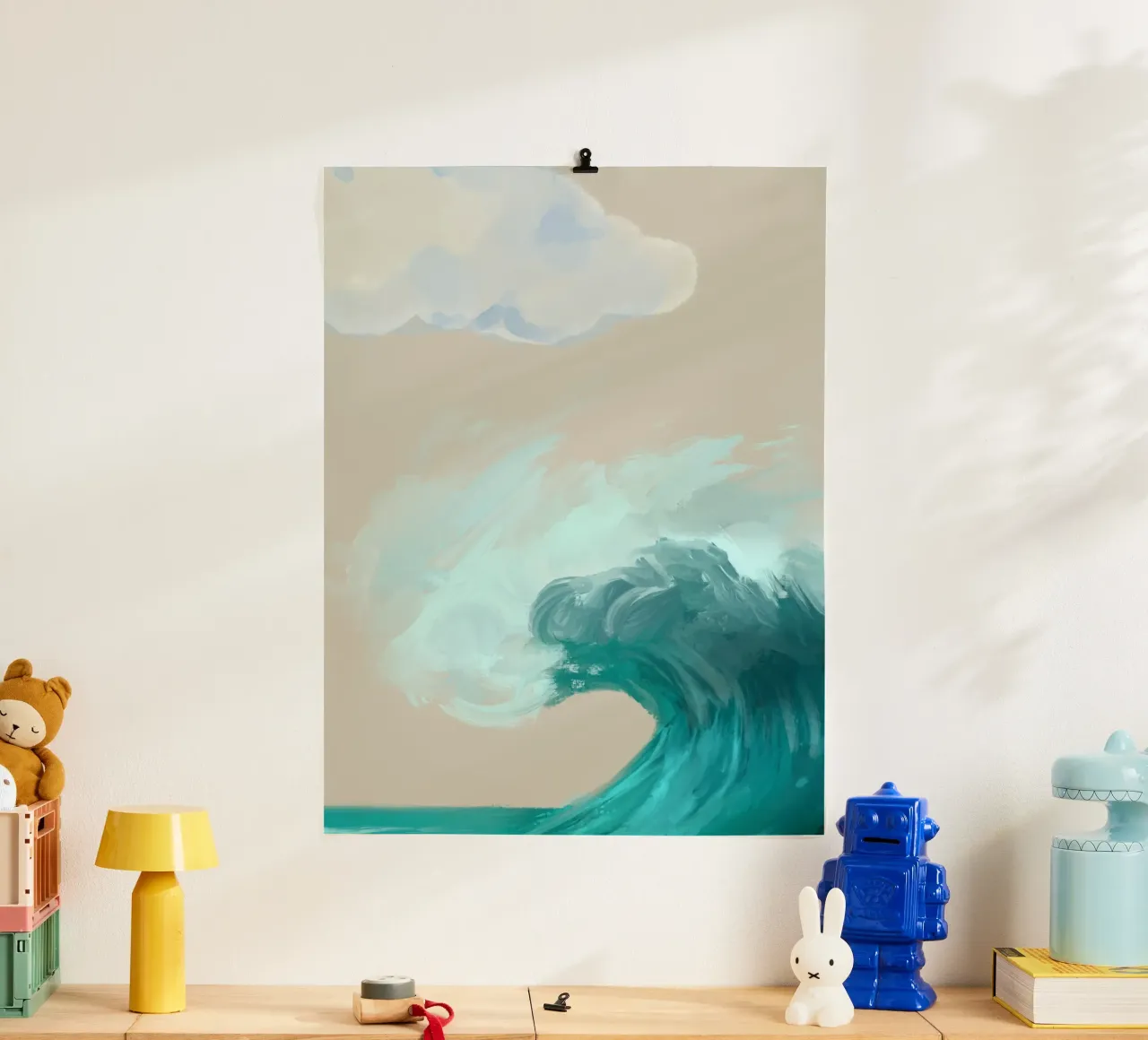 Ocean Waves poster by Dreamer10