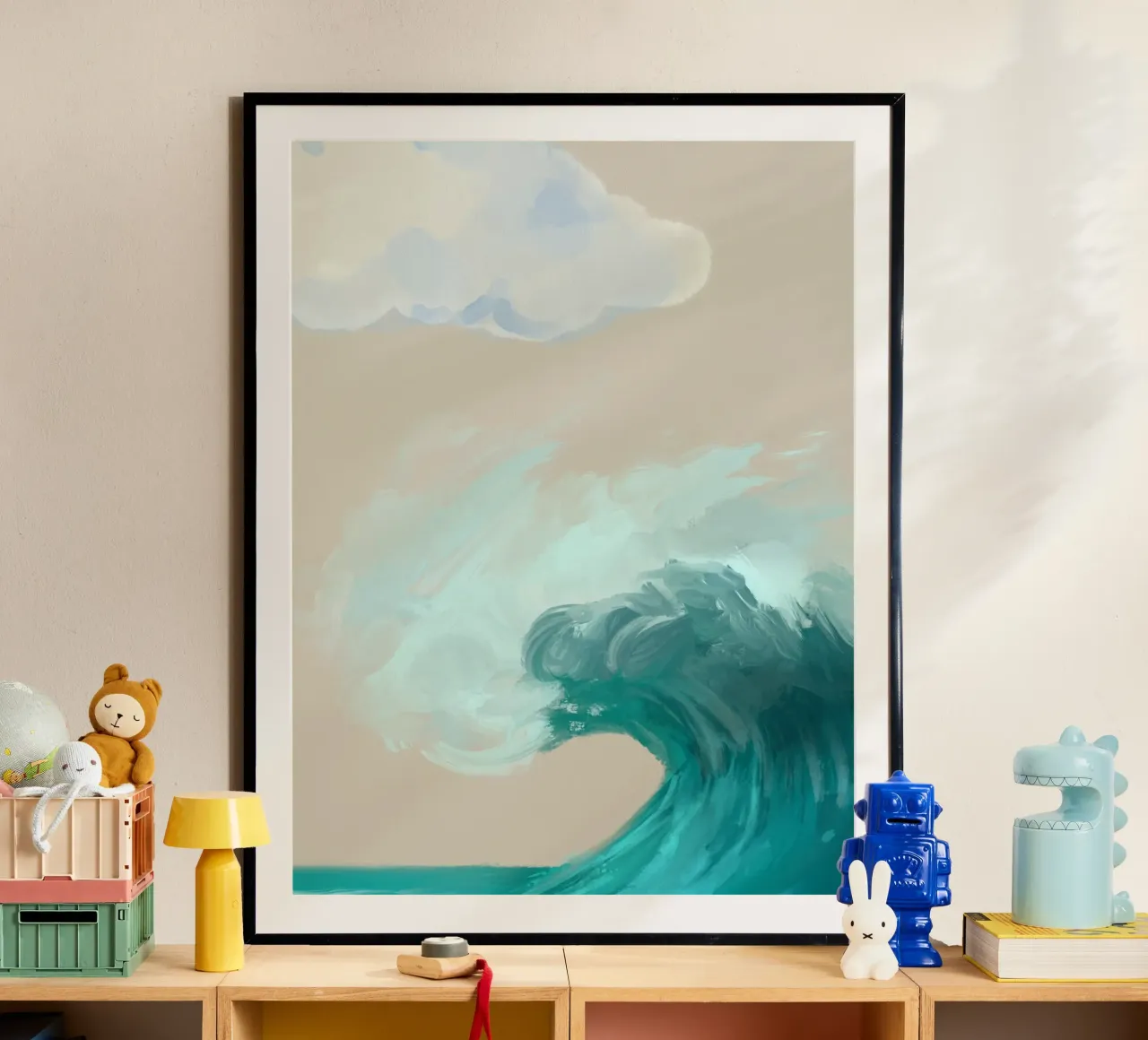 Ocean Waves poster by Dreamer10