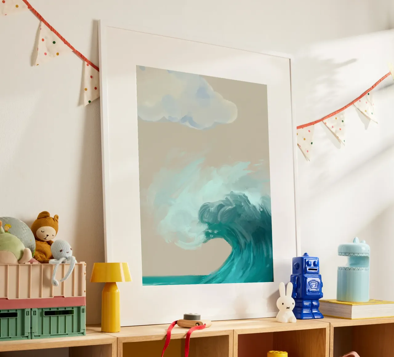 Ocean Waves poster by Dreamer10