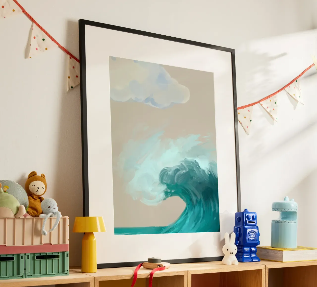 Ocean Waves poster by Dreamer10