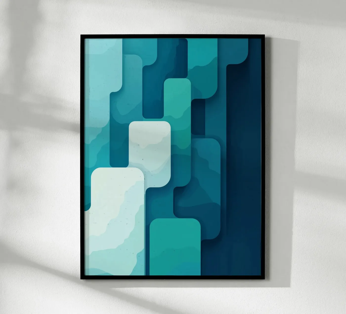 Abstracte zee poster van Little Things
