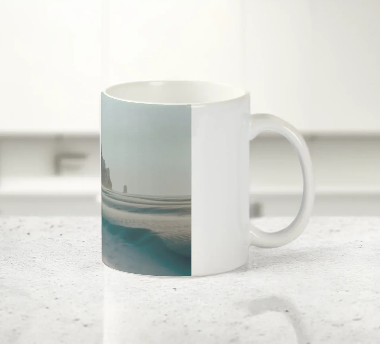 California ceramic mug by Alexandra Hellweg