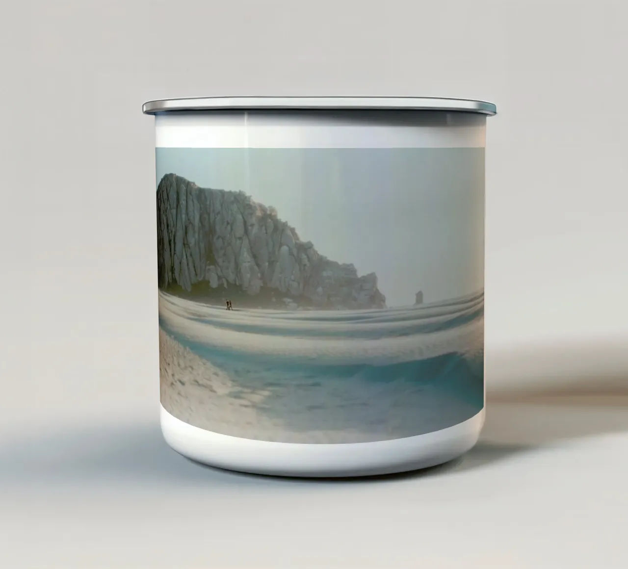 California tazza in smalto da Alexandra Hellweg