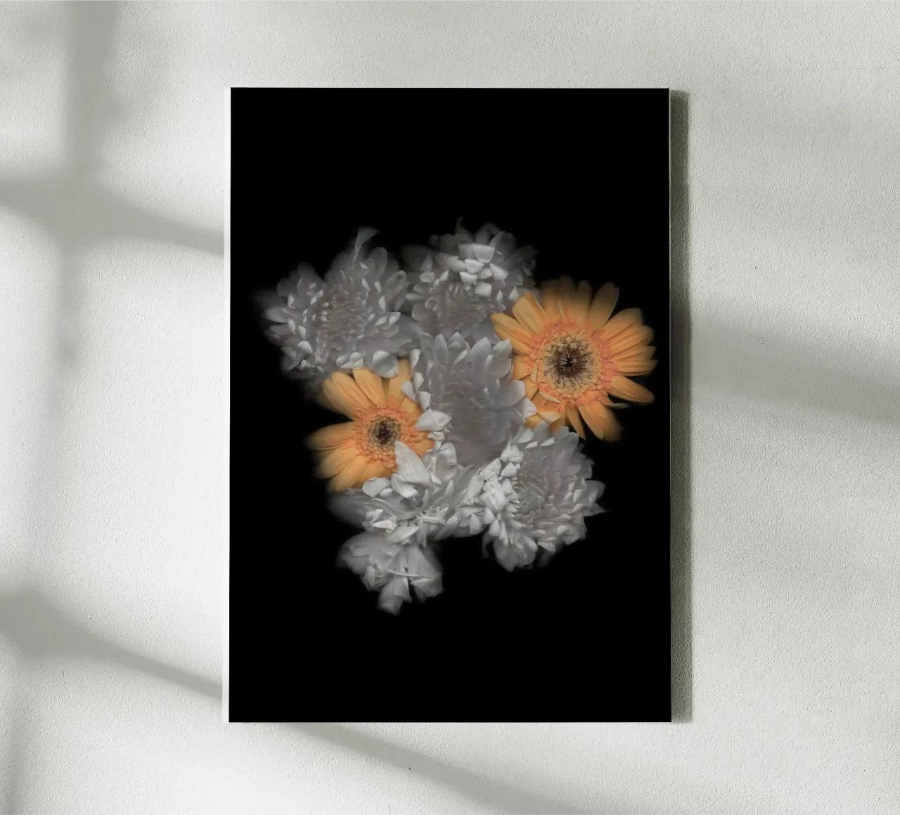 The Art of Destruction VII tela con Cornice a cassetta da Muted Blossom