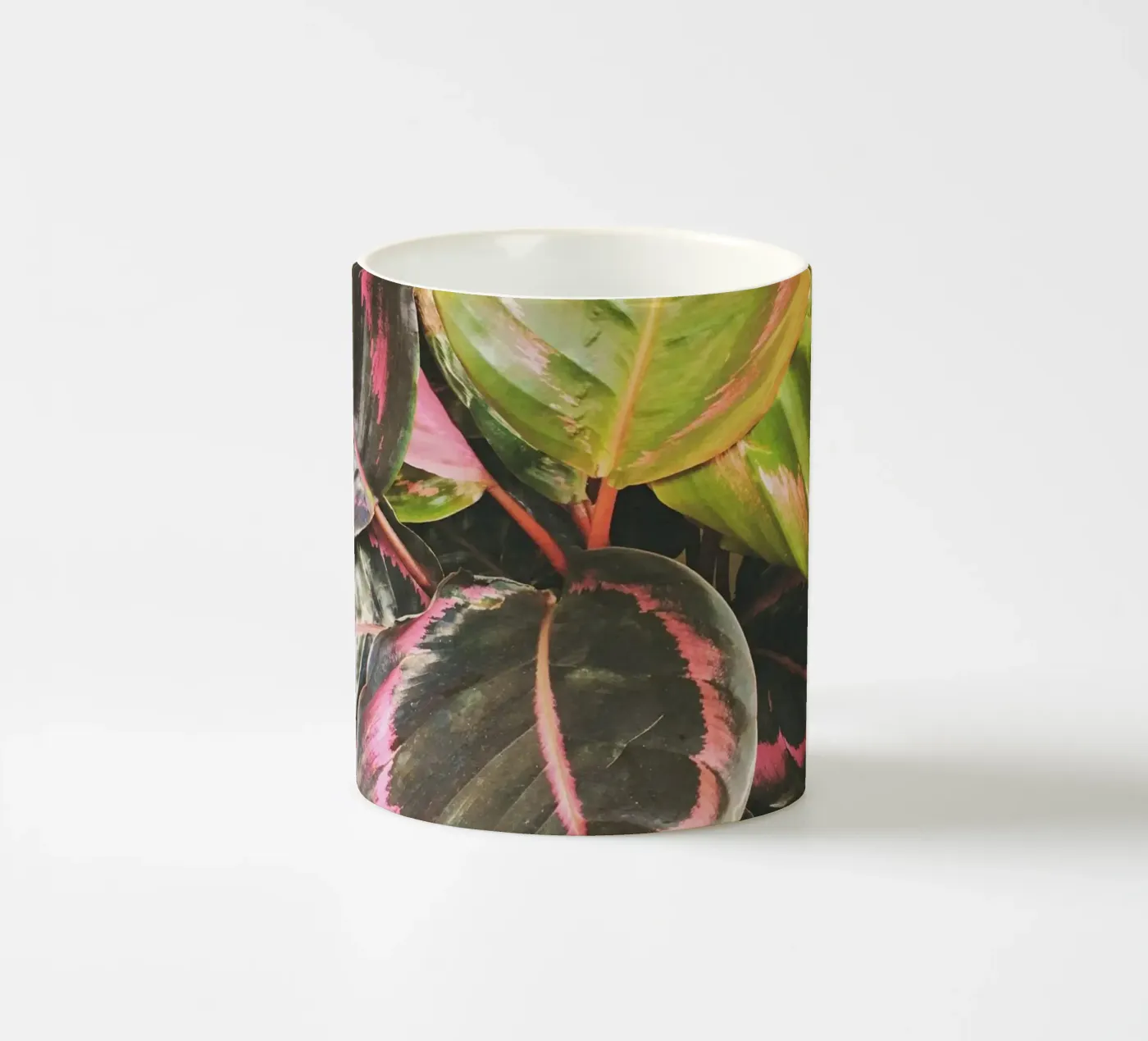 Leafy ceramic mug by Cassia Beck Photography