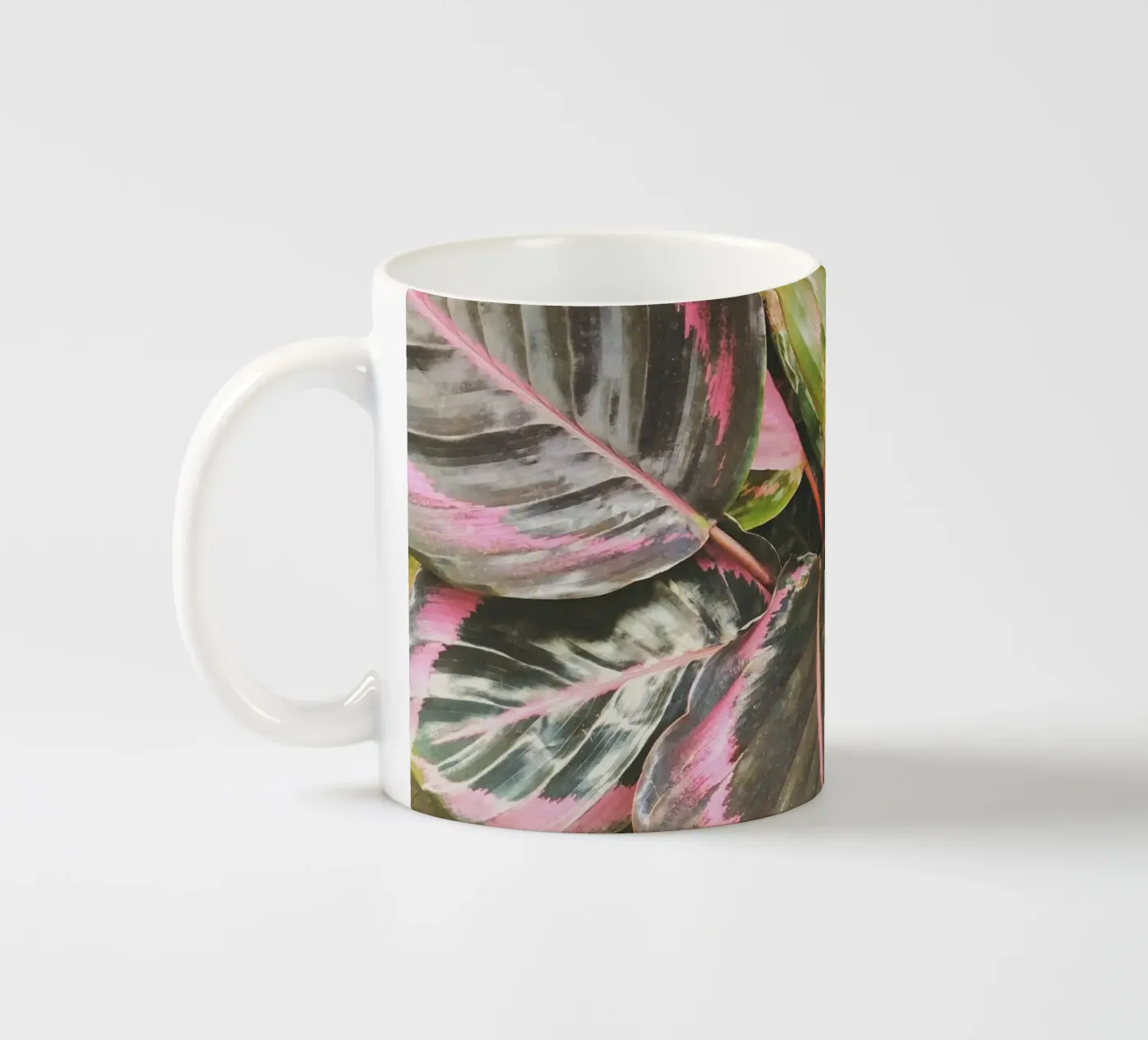 Leafy ceramic mug by Cassia Beck Photography