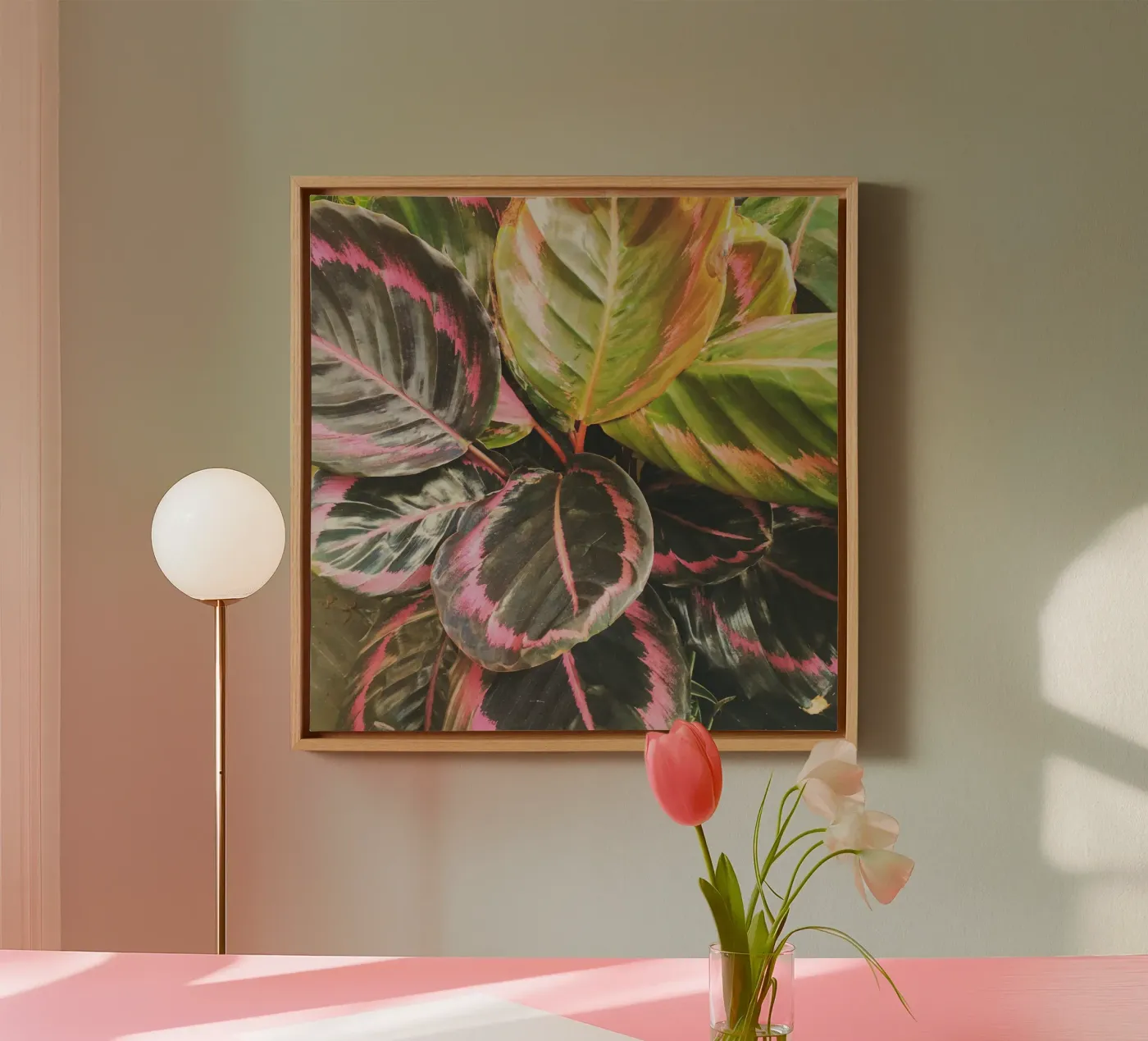 Leafy canvas by Cassia Beck Photography