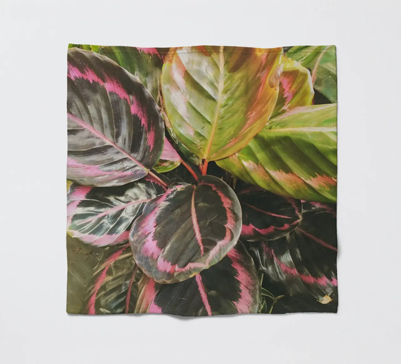 Leafy Fleecedecke von Cassia Beck Photography