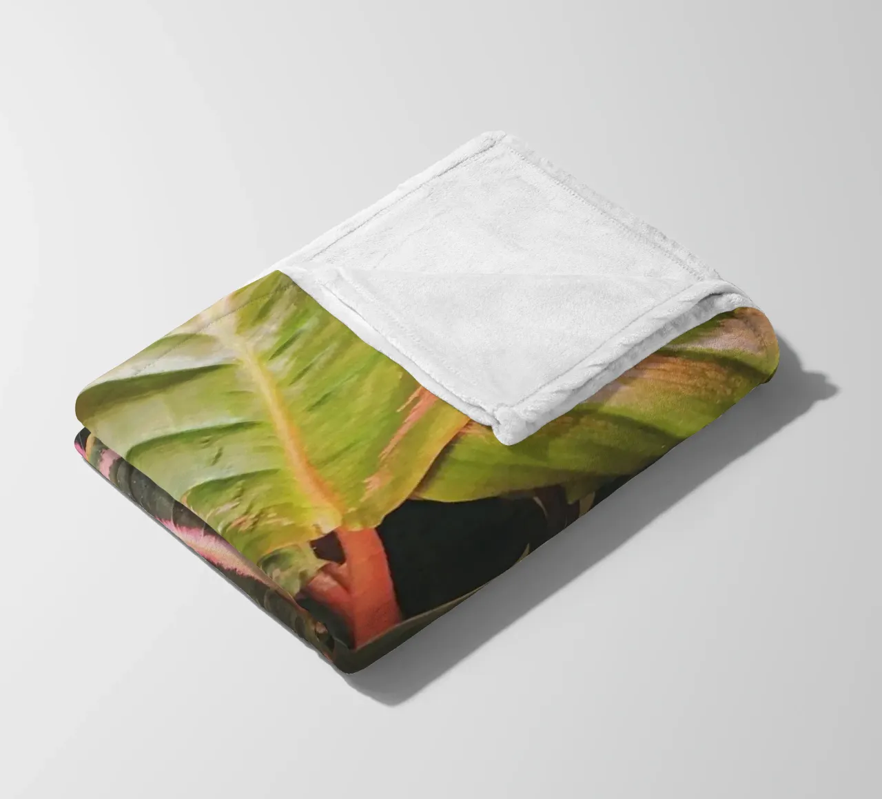 Leafy Fleecedecke von Cassia Beck Photography