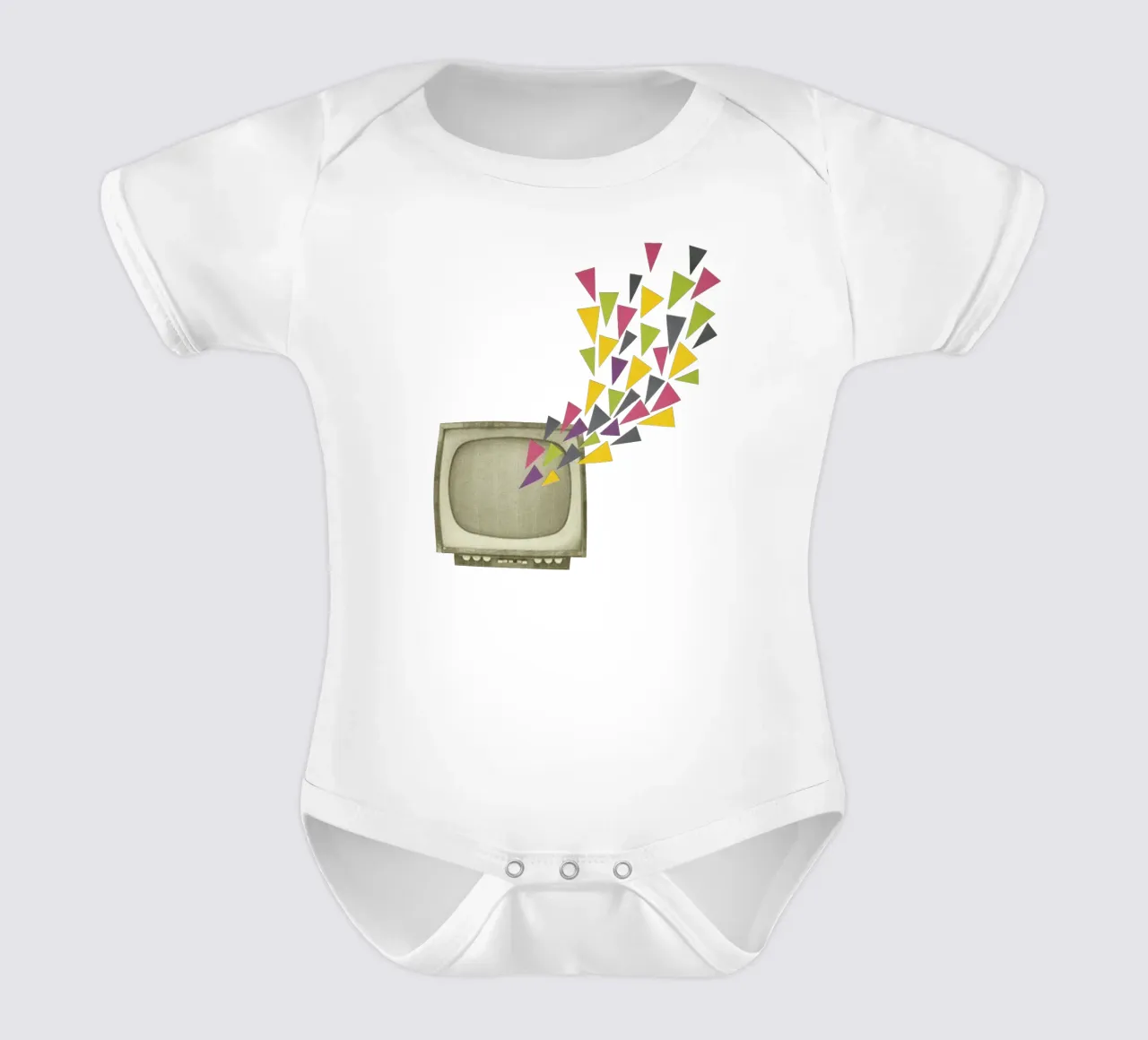 Trasmissione body neonato maniche corte da Cassia Beck Collage