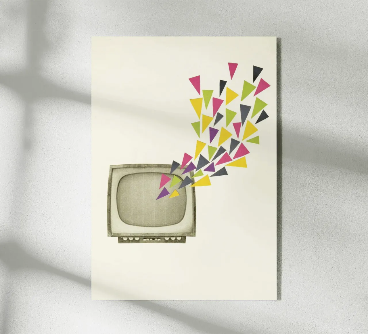 Trasmissione plexiglass da Cassia Beck Collage