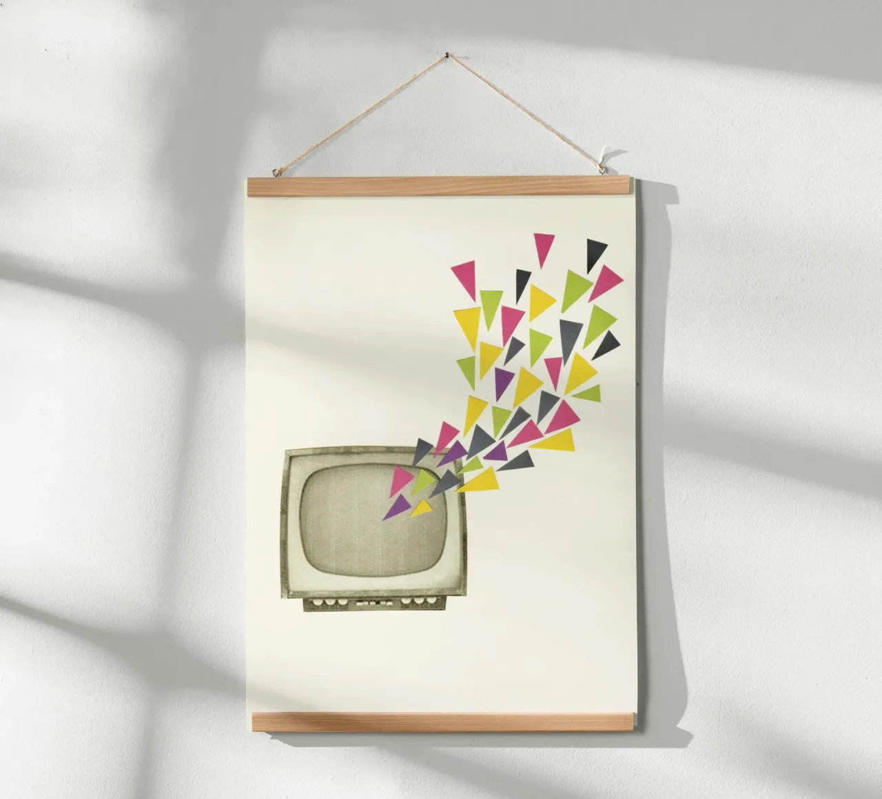 Transmission poster da Cassia Beck Collage