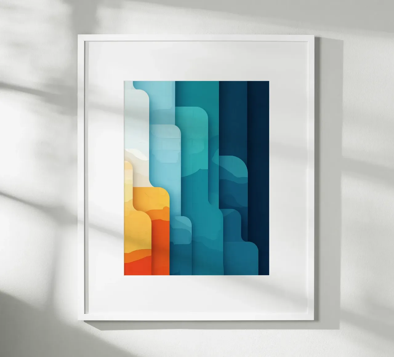 Abstract sky poster by Little Things