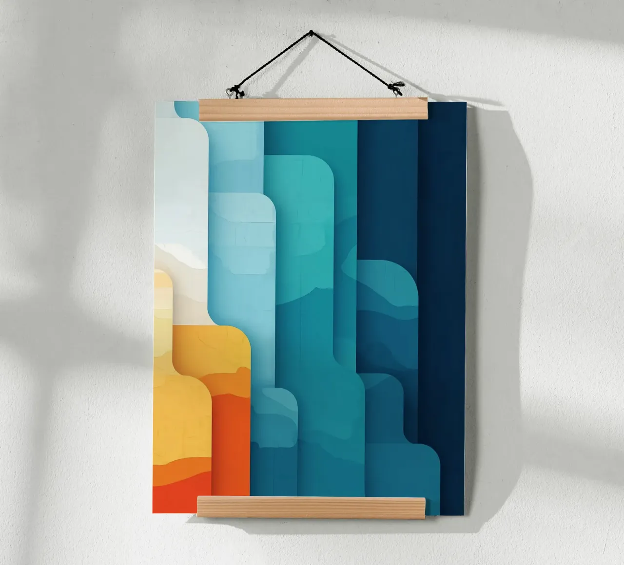 Abstract sky poster by Little Things