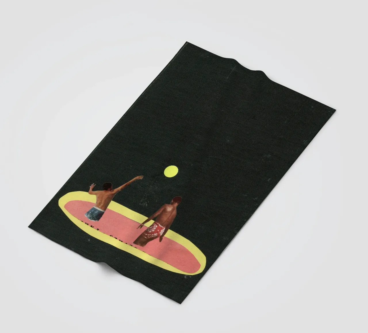 Pool Games fleecedeken van Cassia Beck Collage