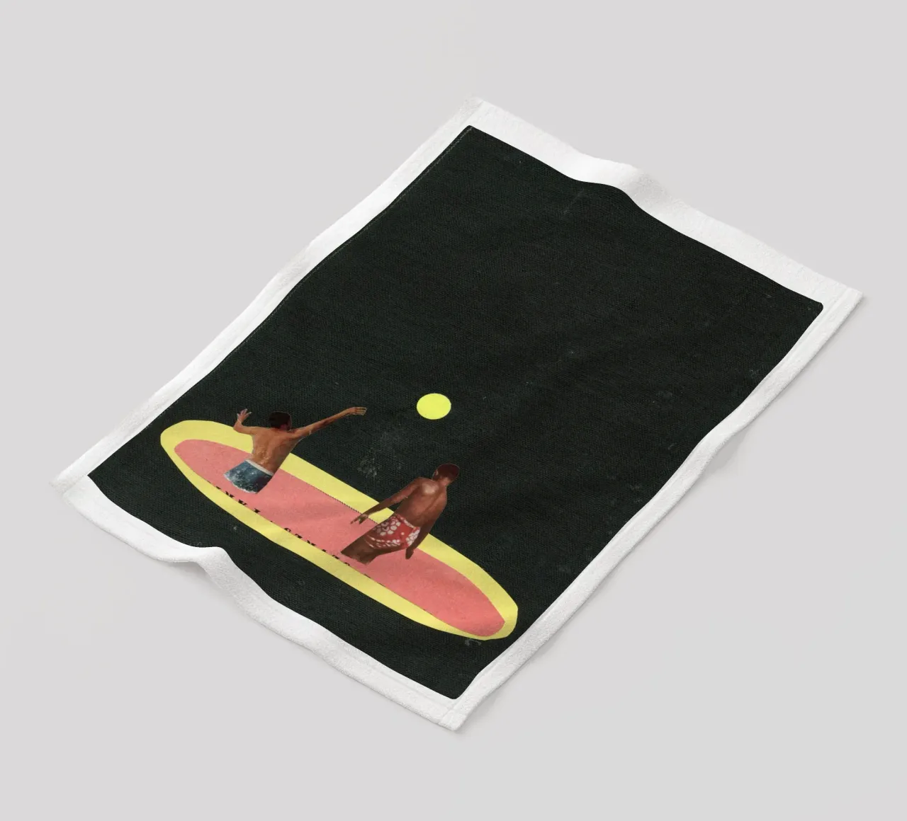 Pool Games fleecedeken van Cassia Beck Collage