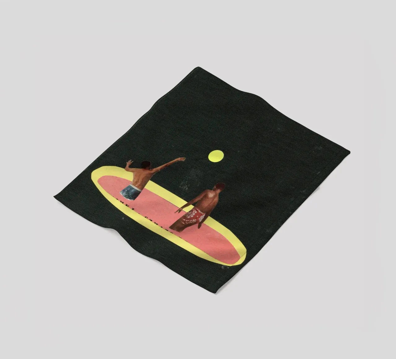 Pool Games fleecedeken van Cassia Beck Collage