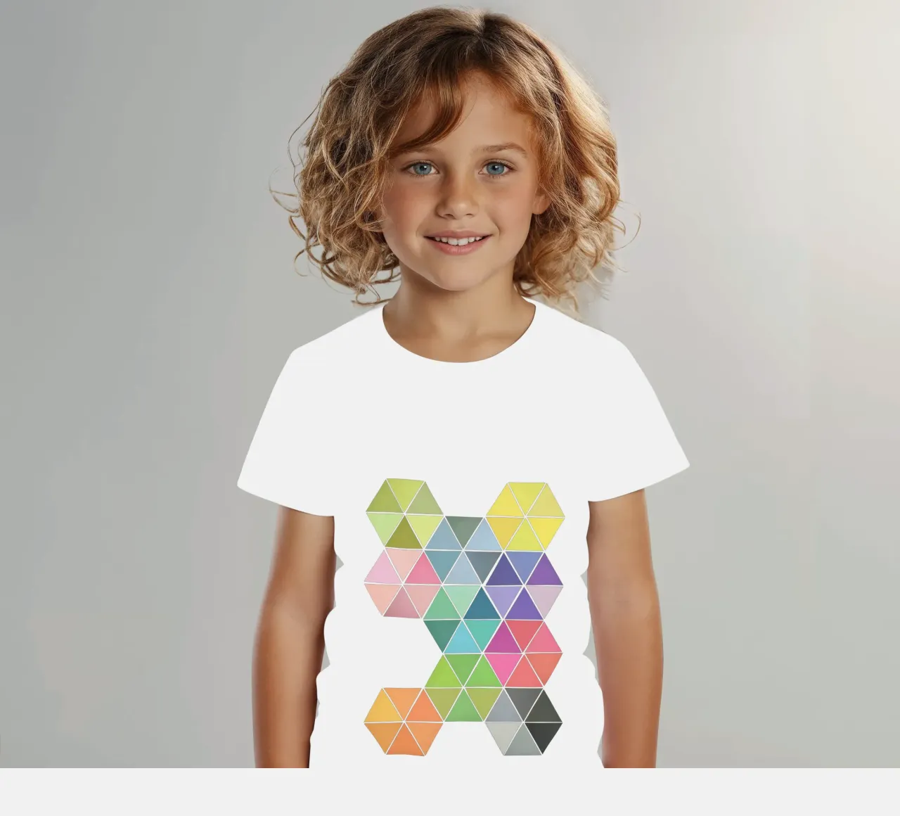 Frammentato t-shirt bambini da Cassia Beck Collage