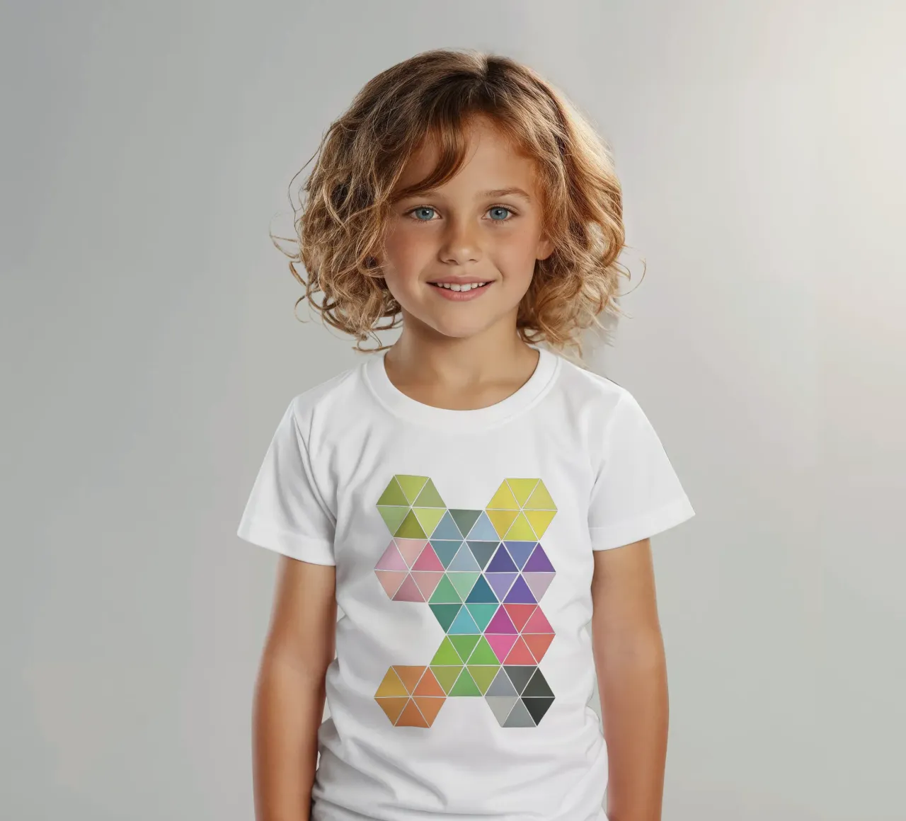 Frammentato t-shirt bambini da Cassia Beck Collage