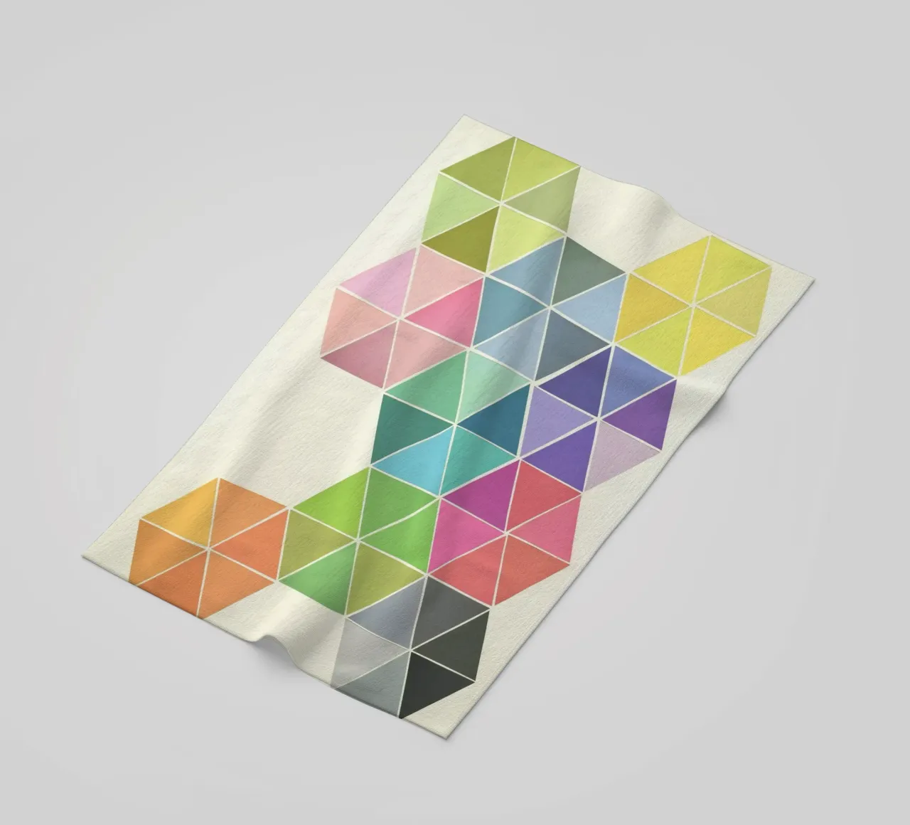 Fragmented telo mare da Cassia Beck Collage