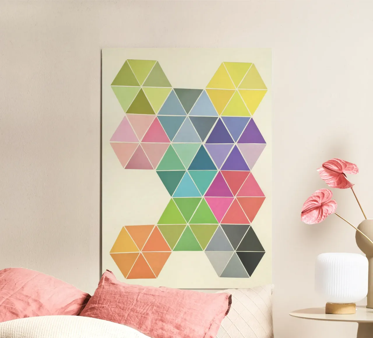 Fragmented forex plate by Cassia Beck Collage