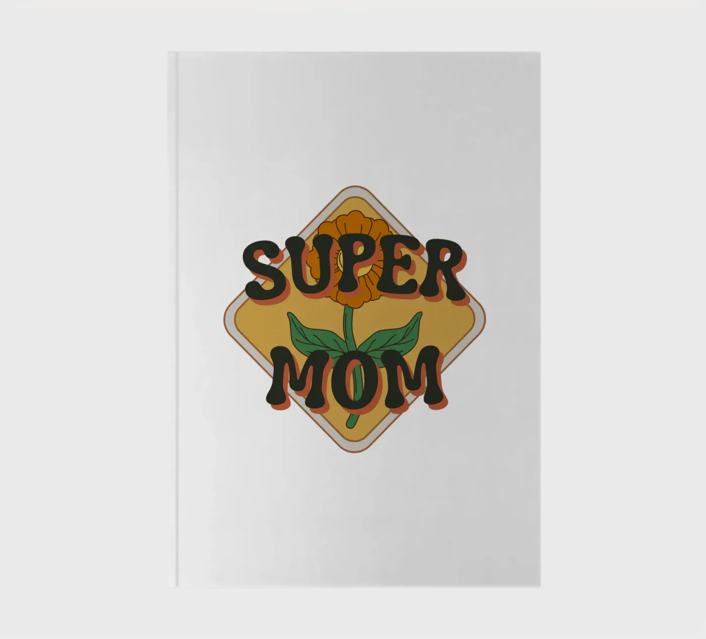 SUPER MOM notebook by SMRT STUDIO