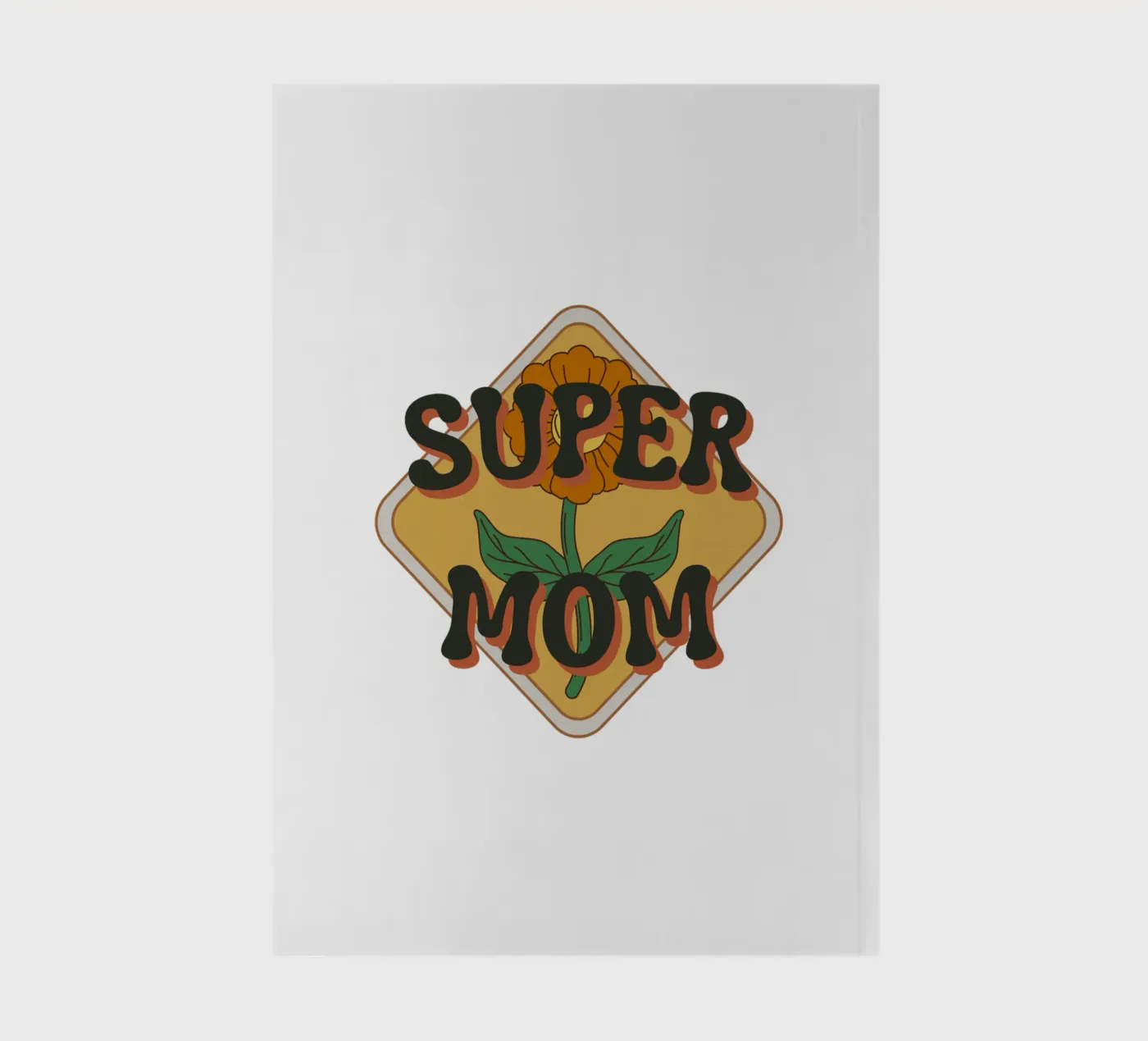 SUPER MOM notebook by SMRT STUDIO