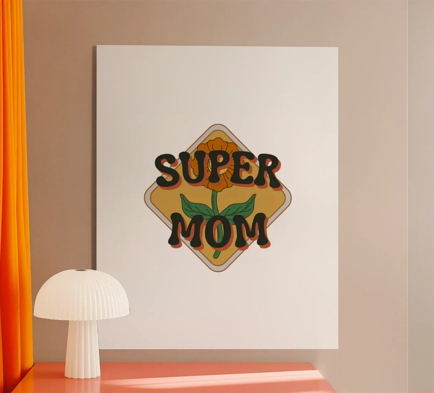 SUPER MOM plexiglass da SMRT STUDIO