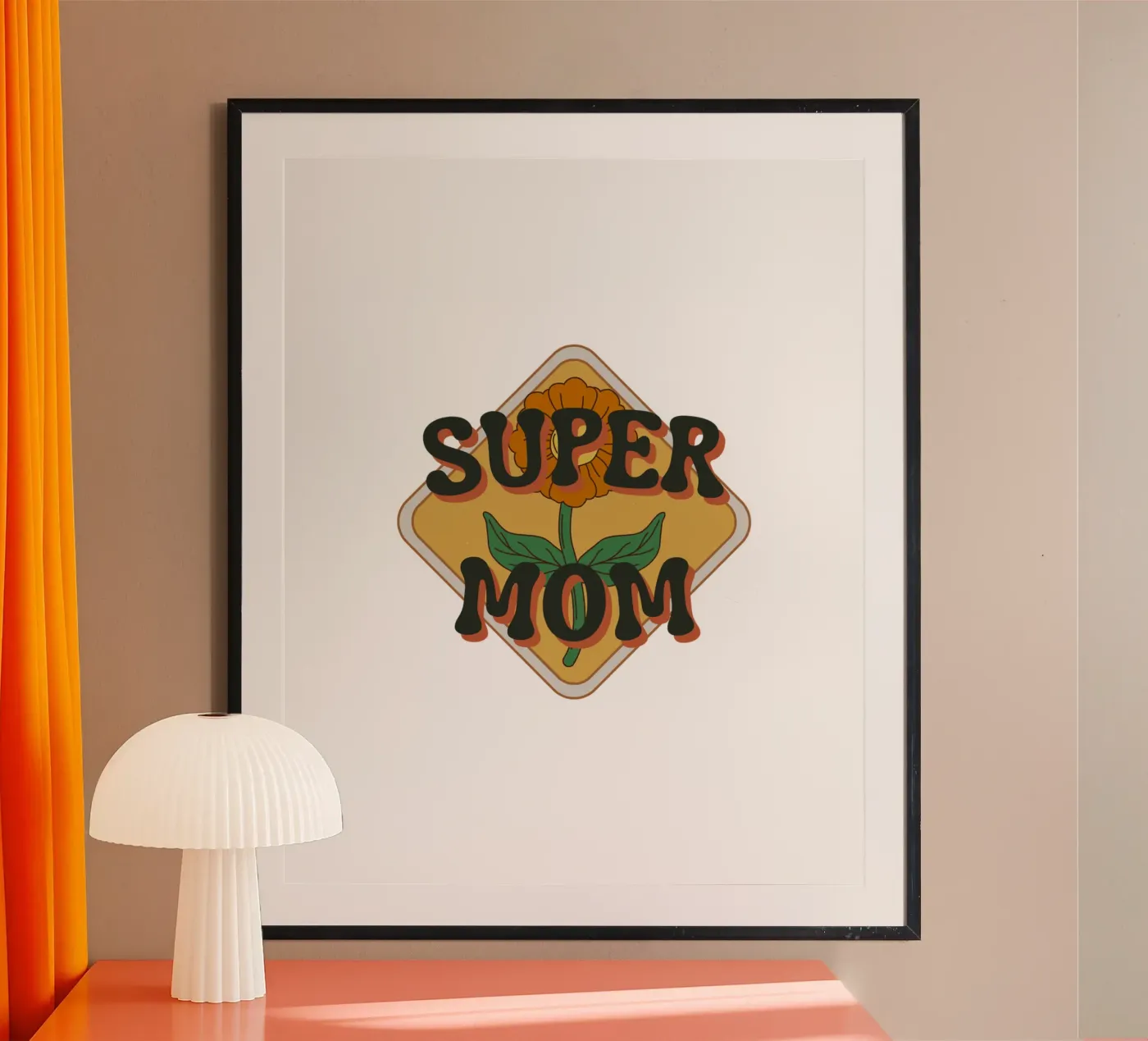 SUPER MOM poster da SMRT STUDIO