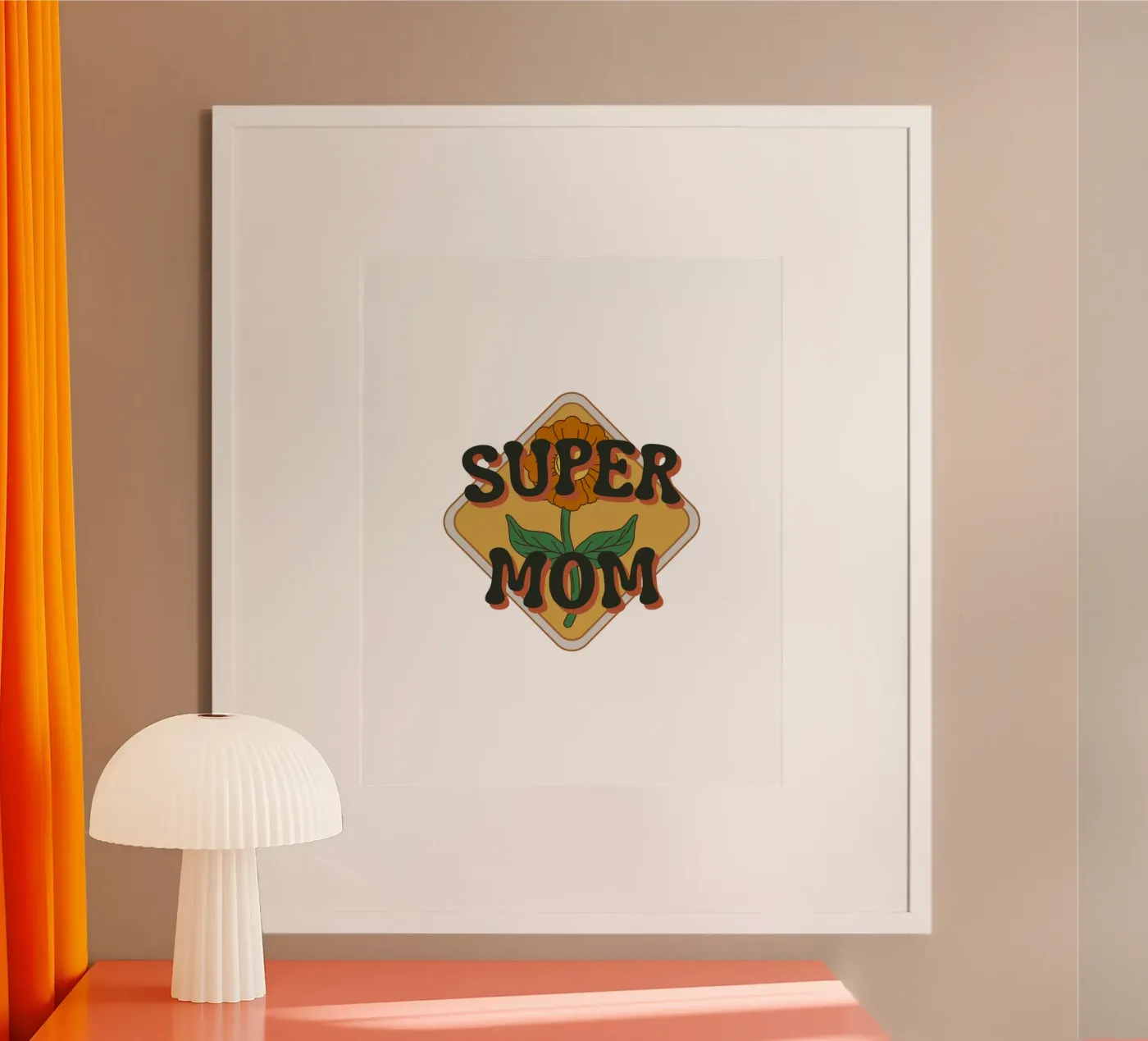 SUPER MOM poster da SMRT STUDIO