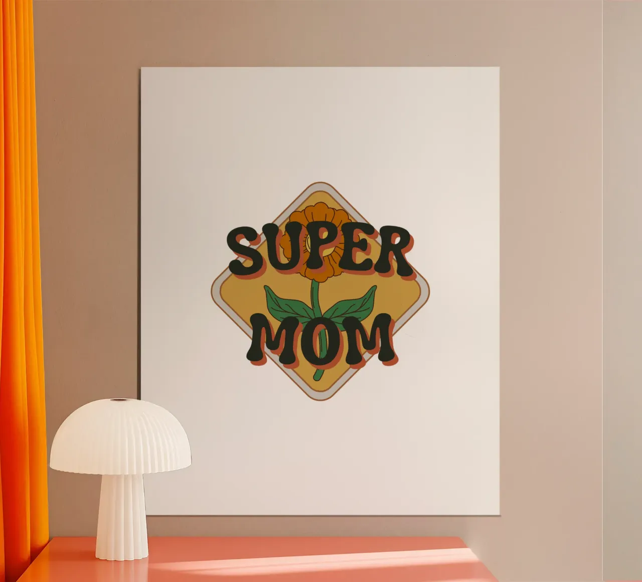 SUPER MOM poster da SMRT STUDIO