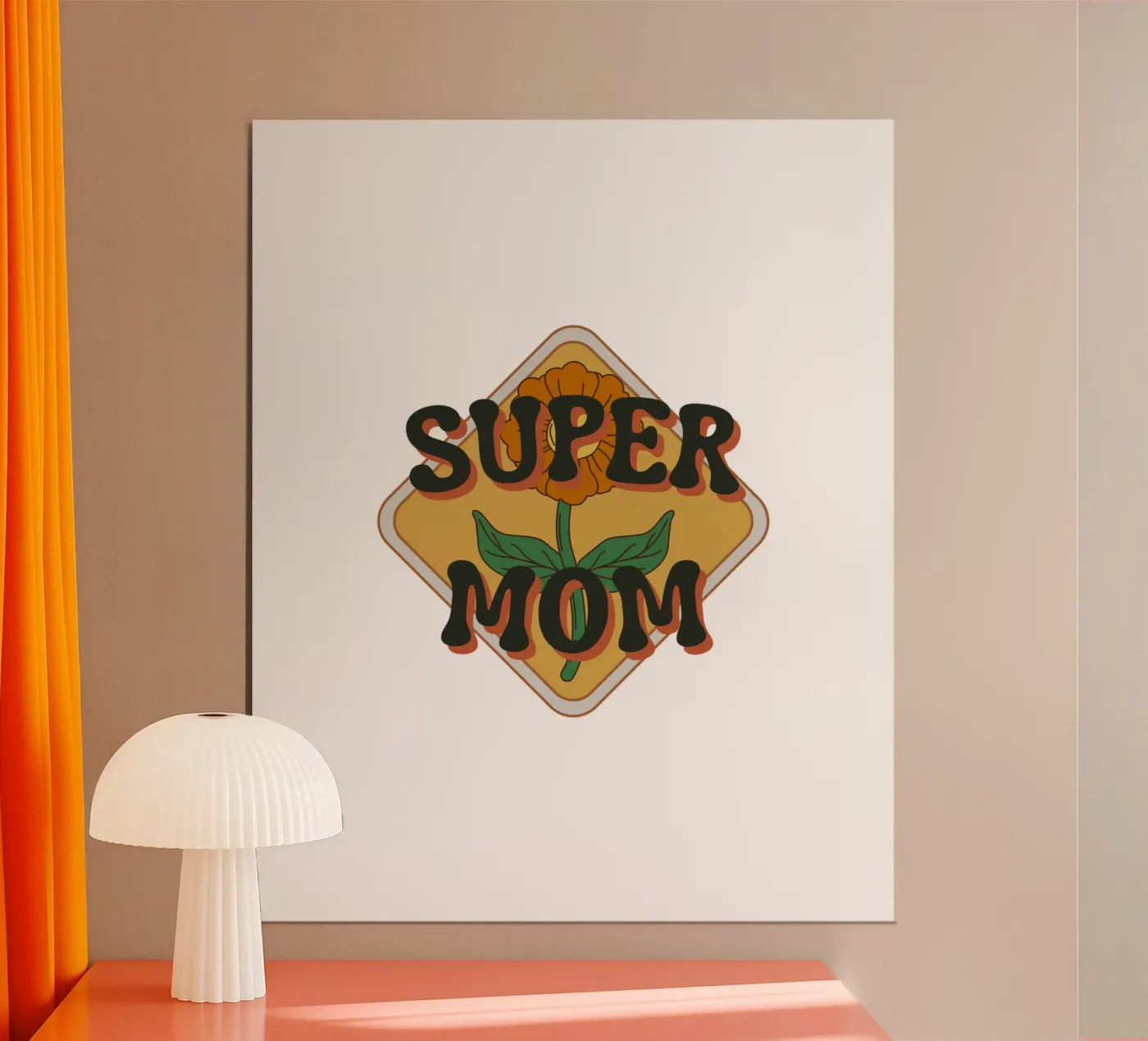 SUPER MOM poster da SMRT STUDIO