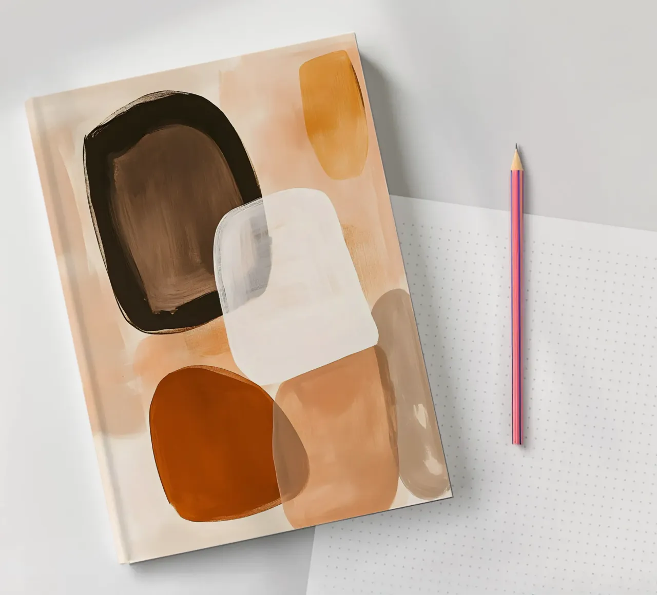 Abstract and Organic Forms notebook by Gypsy Galleria